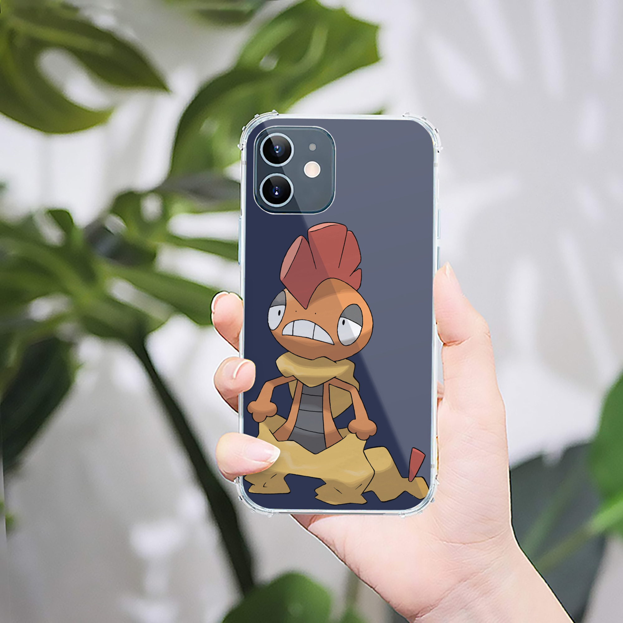 （画像用） ポケットモンスター Pokémon 【iPhone 12シリーズ対応】透明スマホケース（クリアソフトケース）